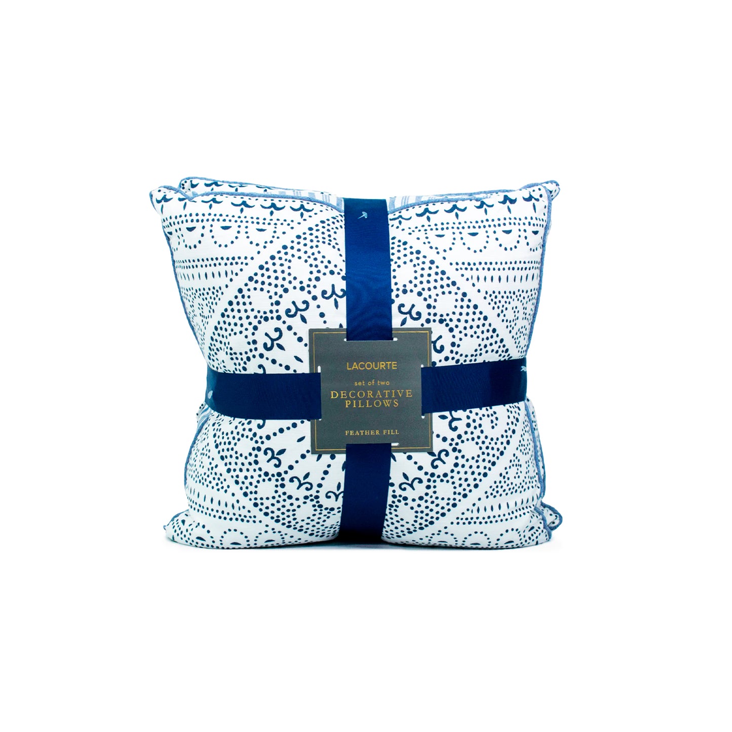 Cojín Blue Corals Set x2