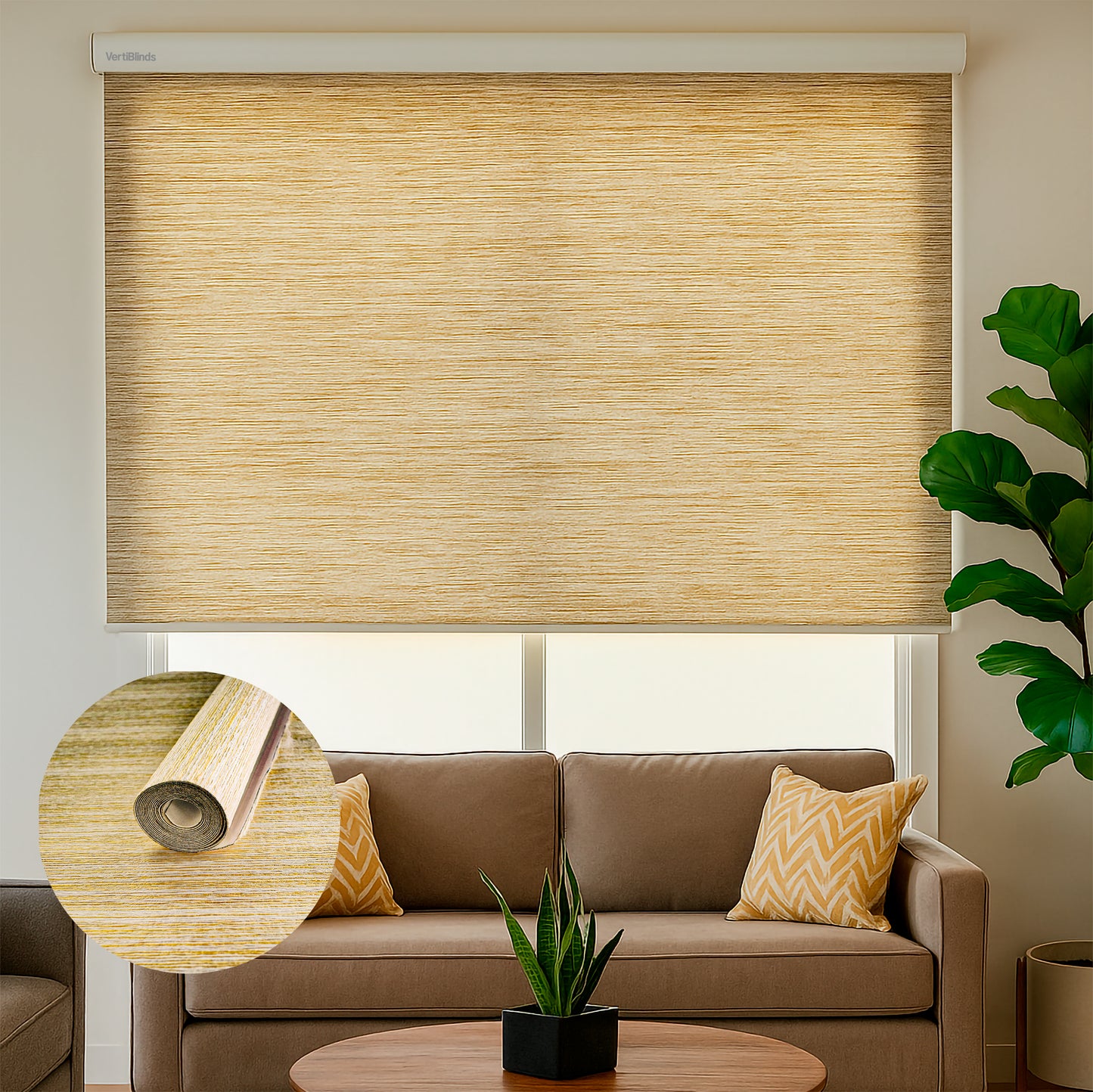 PERSIANA ENROLLABLE BLACKOUT JUTE