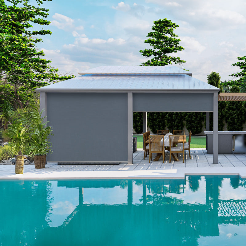 TOLDO VERTICAL-ENROLLABLE EXTERIOR PREMIUM SCREEN