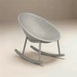 SILLA EXTERIOR MECEDORA MANGA
