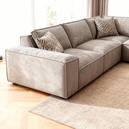 Sofa en L Vienna Light Grey