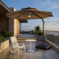 Parasol LED Regulable Redondo