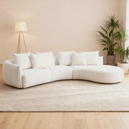 Sofa en L Lounge Ivory