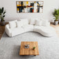 Sofa en L Lounge Ivory